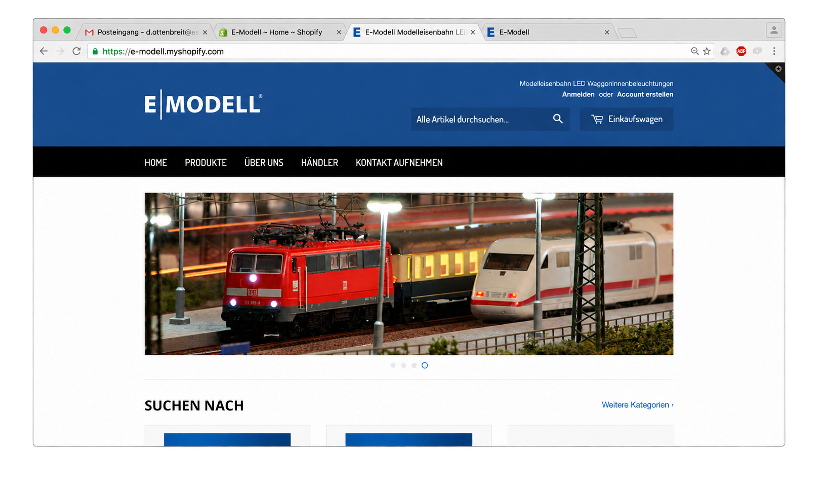 Our new webshop
