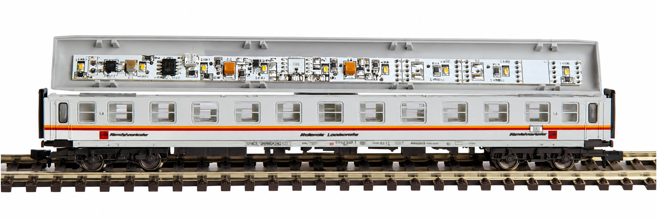 LED coach lighting for Fleischmann Piccolo, N scale